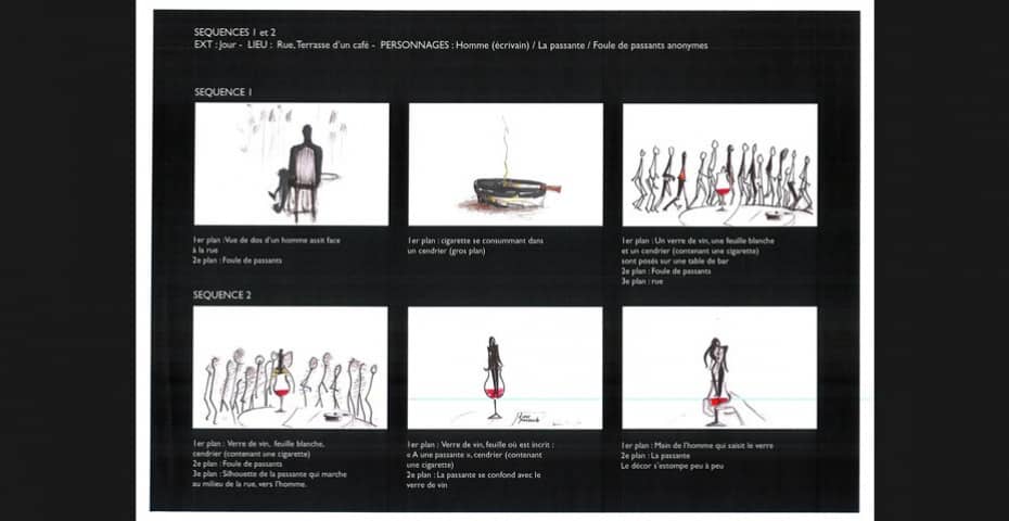 Illustrations du poème de Baudelaire 