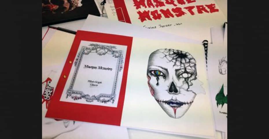 MASQUES-MONSTRES -  BTS DESIGN GRAPHIQUE, PROMOTION 2014