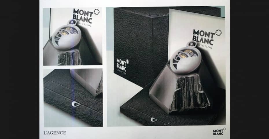 CAMPAGNE 360° POUR MONTBLANC - MASTÈRE DIRECTEUR ARTISTIQUE, PROMOTION 2016