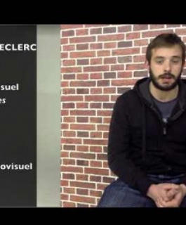 Alexandre Leclerc - Etudiant BTS Audiovisuel Option Image Alexandre Leclerc - Etudiant BTS Audiovisuel Option Image