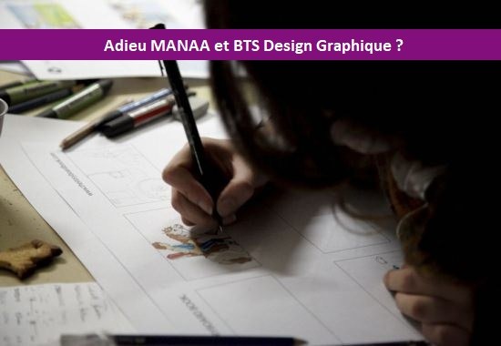 La MANAA et le BTS Design Graphique remplacés par le DNMADE